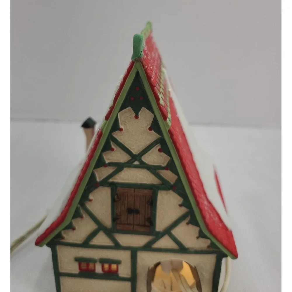 Vtg Dept 56 North Pole Series Candy Cane And Peppermints‎ Shop 1996 REPAIRED